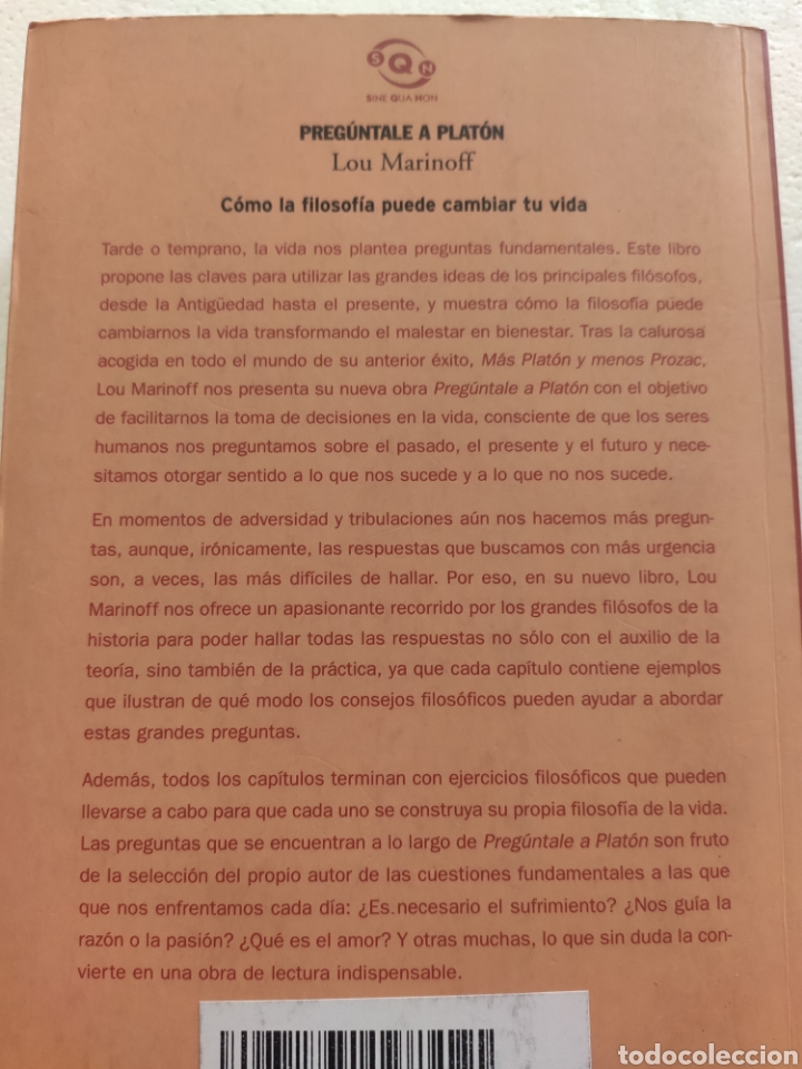 Libros: Preg&uacute;ntale a Platon. Lou Marinoff - Foto 2
