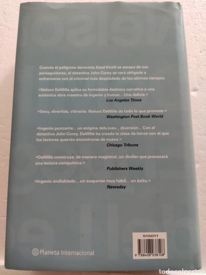 Libros: El Juego del Le&oacute;n. Nelson DeMille - Foto 2