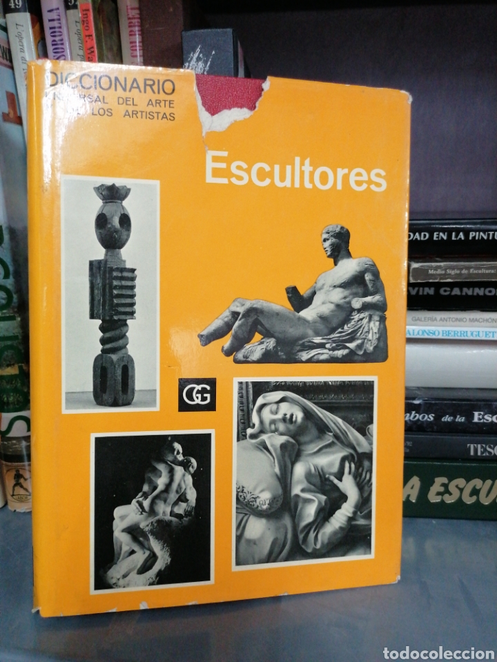 Libros: DICCIONARIO  UNIVERSAL   DEL  ARTE  Y  DE LOS  ARTISTAS   ESCULTORES - VVAA