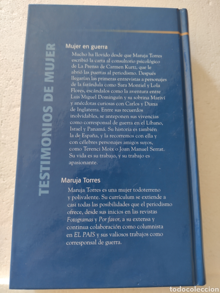 Libros: Mujeres en Guerra. Maruja Torres - Foto 2