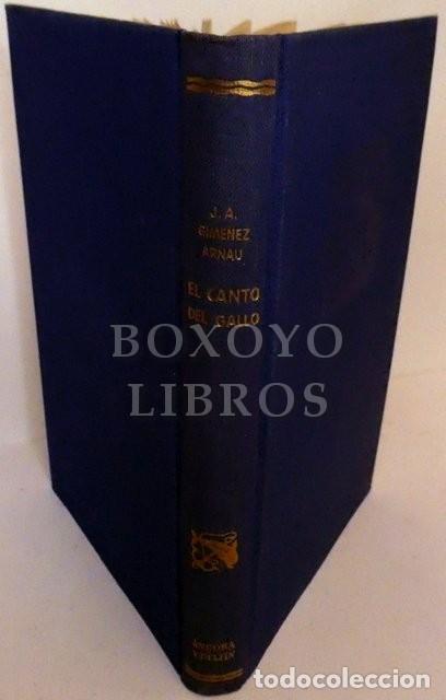 Libros: GIM&Eacute;NEZ ARNAU, J. A. El canto del gallo - Foto 1