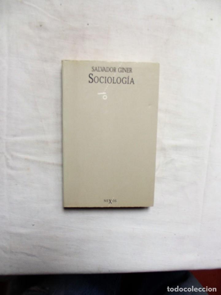 Libros: SOCIOLOGIA DE SALVADOR GINER - Foto 1