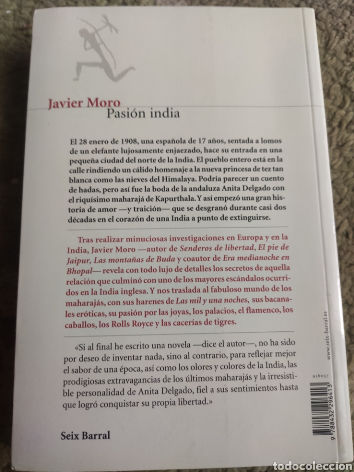 Libros: PASION INDIA JAVIER MORO - Foto 2