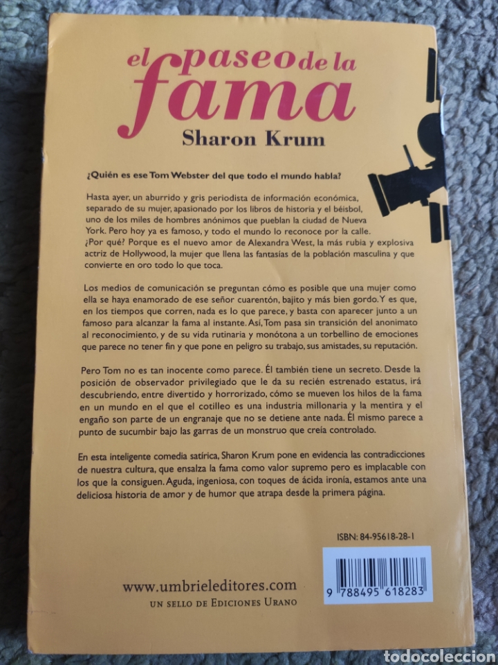 Libros: El Paseo de la Fama. Sharon Krum - Foto 2