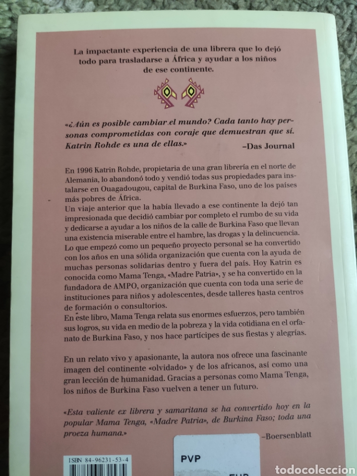 Libros: Mama Tenga. Mi vida en &Aacute;frica. Katrin Rohde - Foto 2