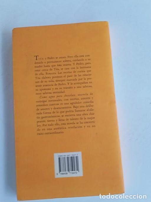 Libros: Como agua para chocolate, aut. Laura Esquivel - Foto 2