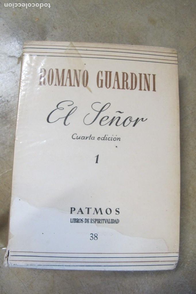 Libros: EL SE&Ntilde;OR 1. ROMANO GUARDINI. PATMOS LIBROS DE ESPIRITUALIDAD 38 - Foto 1