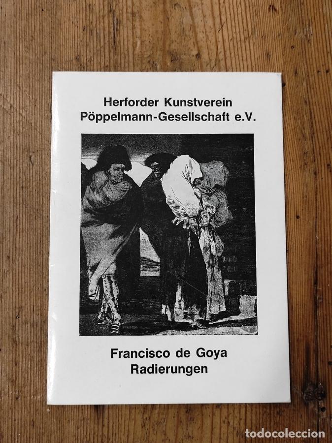 Libros: FRANCISCO DE GOYA. Radierungen - - Foto 1