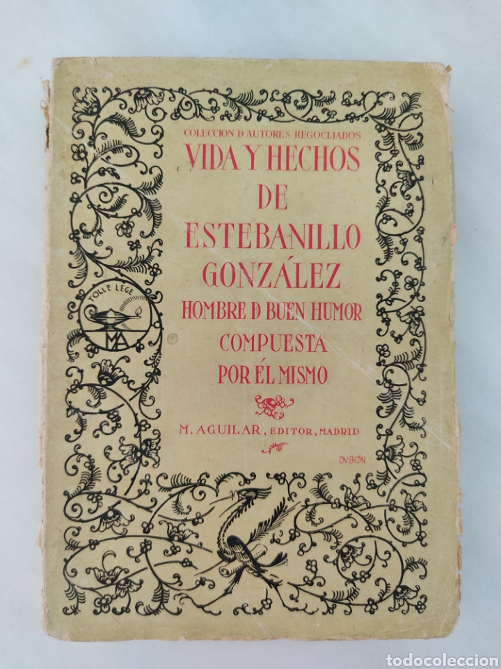 Libros: Vidas y hechos de Estebanillo Gonz&aacute;lez M Aguilar editor - Foto 2