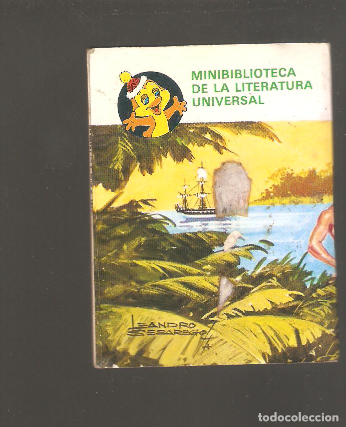 Libros: 1 Minilibro aventuras del capitan singleton de daniel defoe - Foto 2