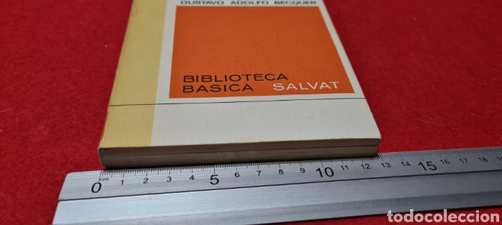 Libros: Antologia. Gustavo Adolfo Becquer. Biblioteca b&aacute;sica Salvat. - Foto 5