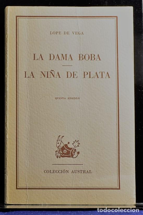Libros: La dama boba/La ni&ntilde;a de plata - Lope de Vega - Foto 1