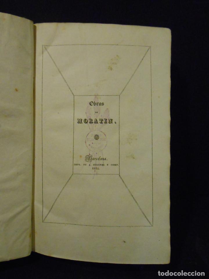 Libros: FERN&Aacute;NDEZ DE MORAT&Iacute;N, Leandro.- - Obras de Morat&iacute;n. - Foto 1