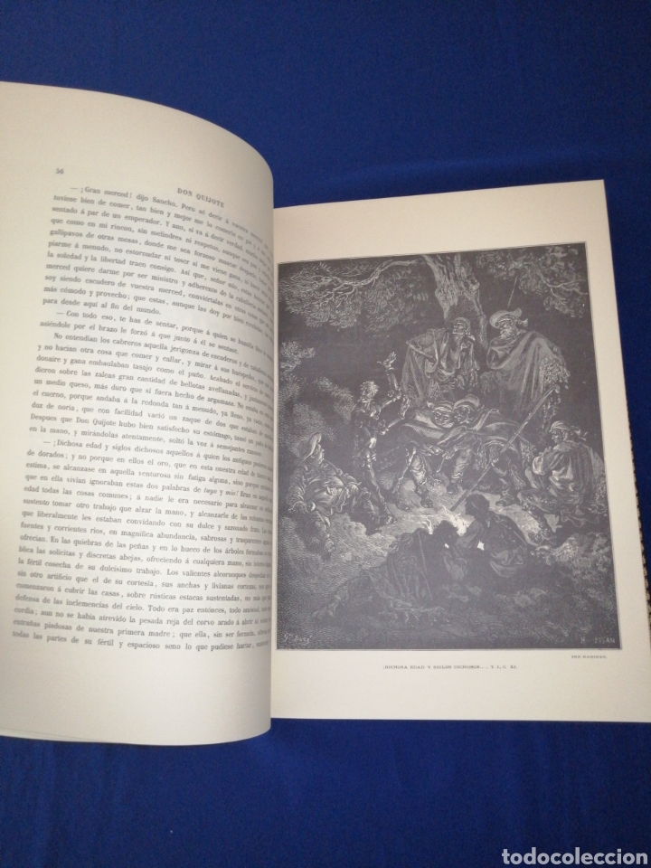 Libros: DON QUIJOTE DE LA MANCHA tomo 1 (ejemplar número 93 de 300 exclusivo para biblioficos) - Foto 13 - 270885748