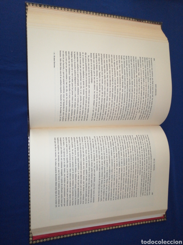 Libros: DON QUIJOTE DE LA MANCHA tomo 1 (ejemplar número 93 de 300 exclusivo para biblioficos) - Foto 16 - 270885748