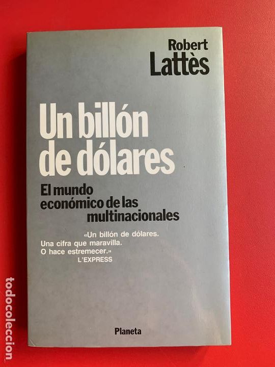 Libros: Un bill&oacute;n de d&oacute;lares - LATT&Egrave;S ROBERT - Foto 1