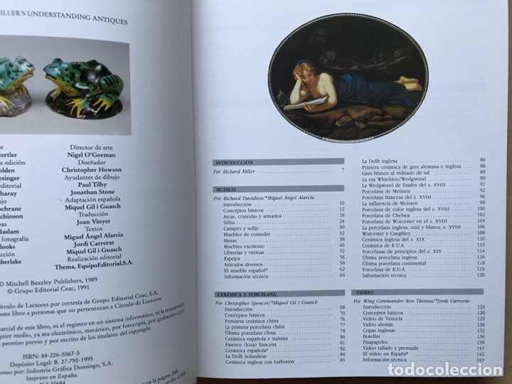 Libros: C&oacute;mo reconocer las antig&uuml;edades. Miller - Foto 5