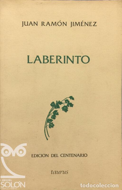 Libros: Laberinto - Juan Ram&oacute;n Jim&eacute;nez - Foto 1
