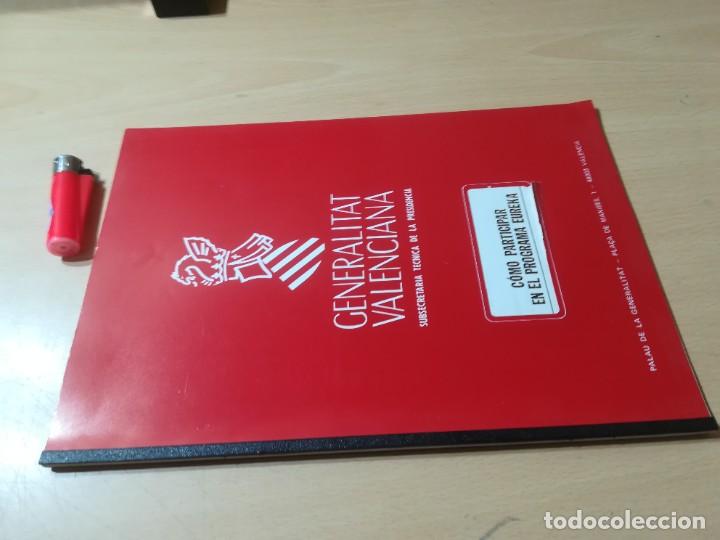 Libros: COMO PARTICIPAR PROGRAMA EUREKA / GENERALITAT VALENCIANA / / GUI22 - Foto 1