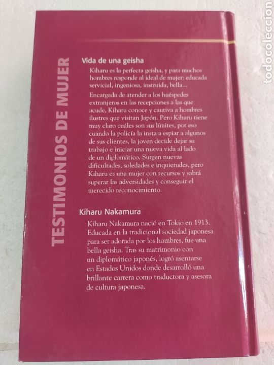 Libros: Vida de una Geisha. Kiharu Nakamura - Foto 2