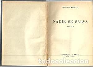 Libros: NADIE SE SALVA - Piasecki,Sergiusz - Foto 1