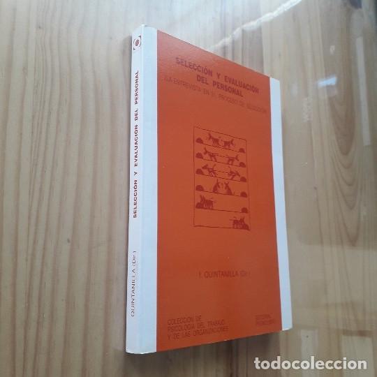 Libros: SELECCION Y EVALUACION DEL PERSONAL - I. QUINTANILLA
