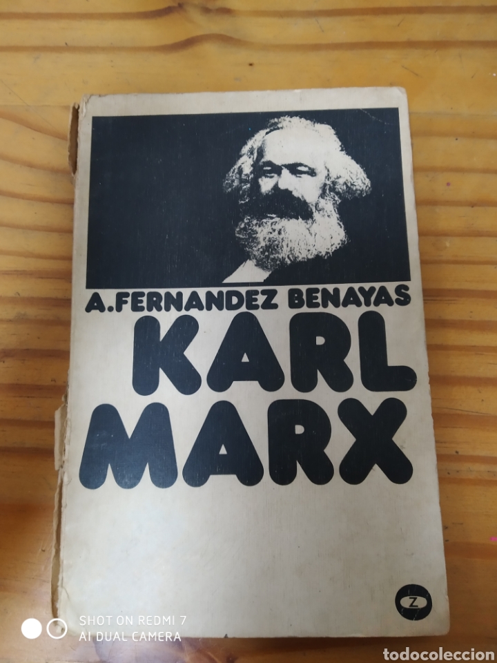 Libros: Karl Marx.A.Fernandez Benayas. - Foto 1