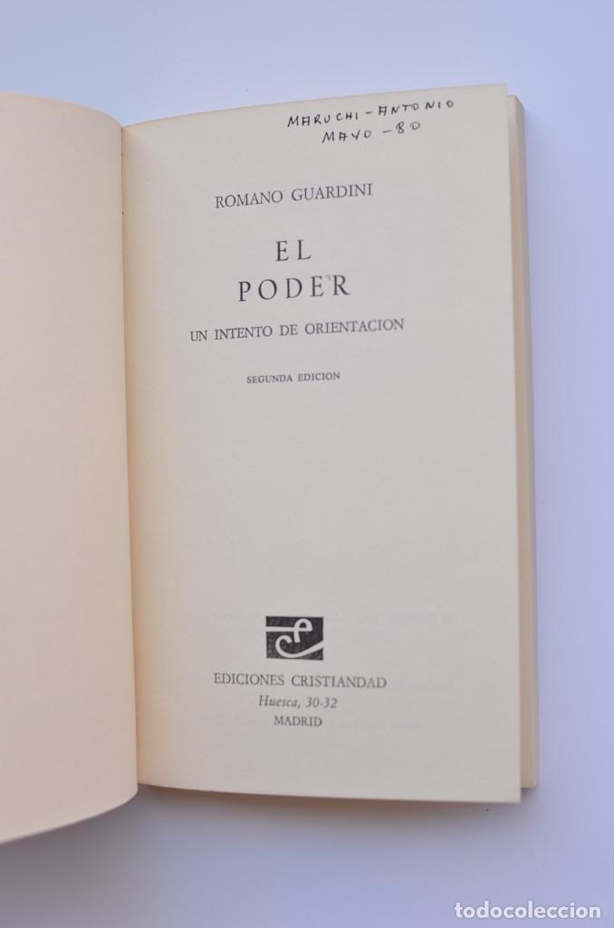 Libros: El poder. Un intento de orientaci&oacute;n - GUARDINI, Romano - Foto 2