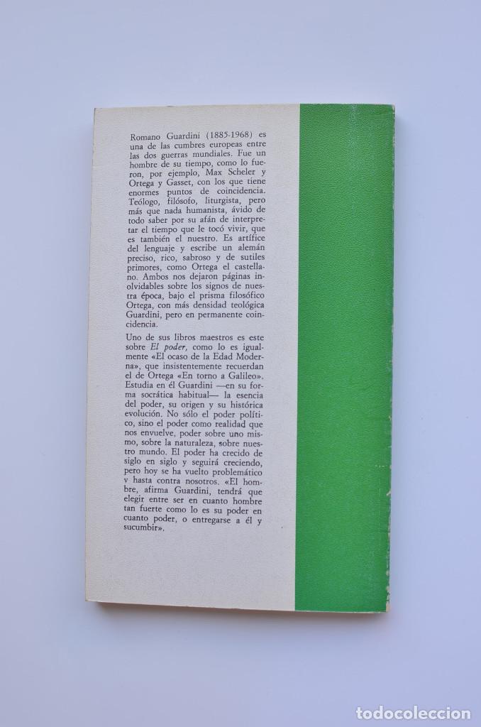 Libros: El poder. Un intento de orientaci&oacute;n - GUARDINI, Romano - Foto 4