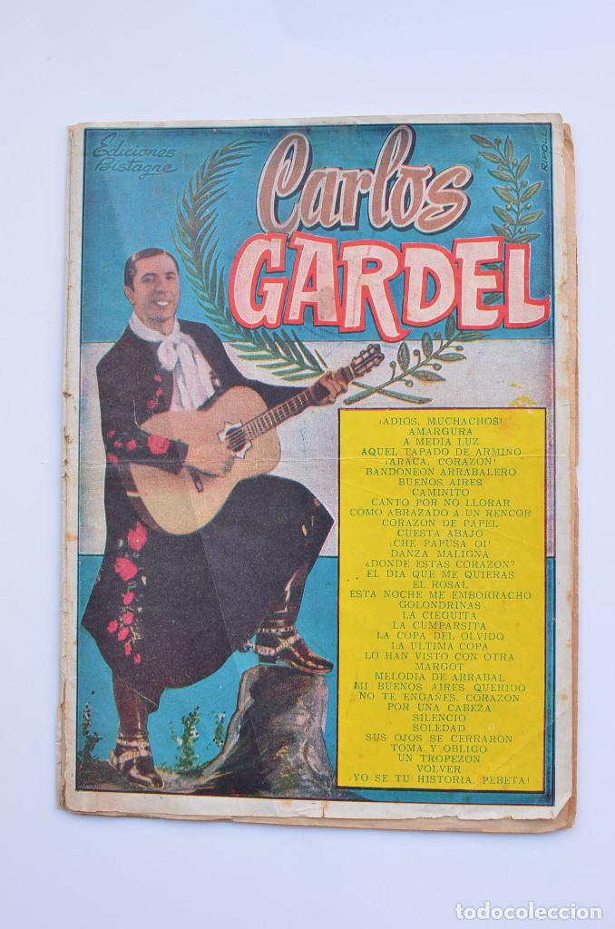 Libros: Carlos Gardel. Cancionero - GARDEL, Carlos - Foto 1