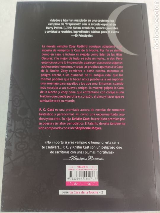 Libros: Traicionada. P.C. Cast. Kristin Cast. La Casa de la Noche - Foto 2