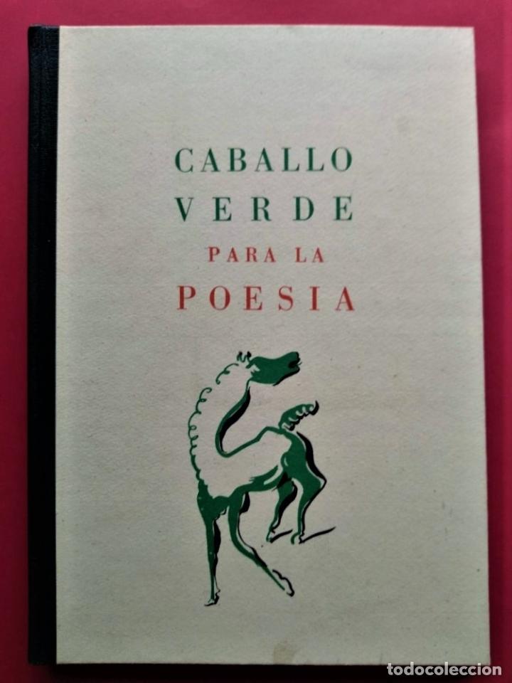 Libros: Caballo Verde para la Poes&iacute;a. Director Pablo Neruda. (N&uacute;meros 1-4, Madrid, octubre 1935 a enero 1936