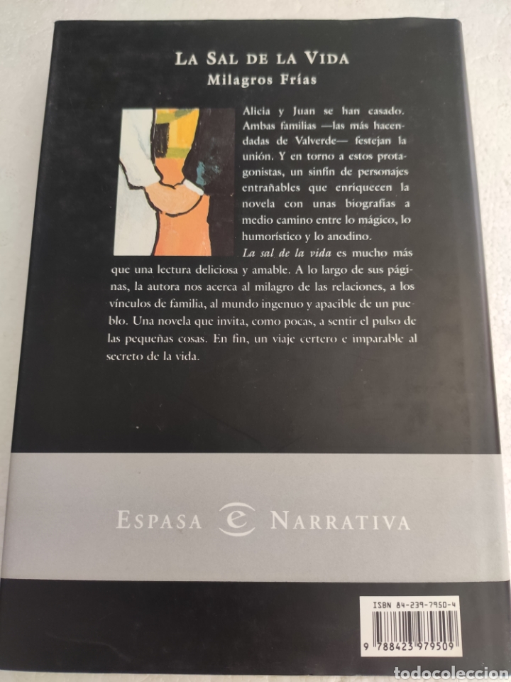 Libros: La Sal de la Vida. Milagros Fr&iacute;as. - Foto 2