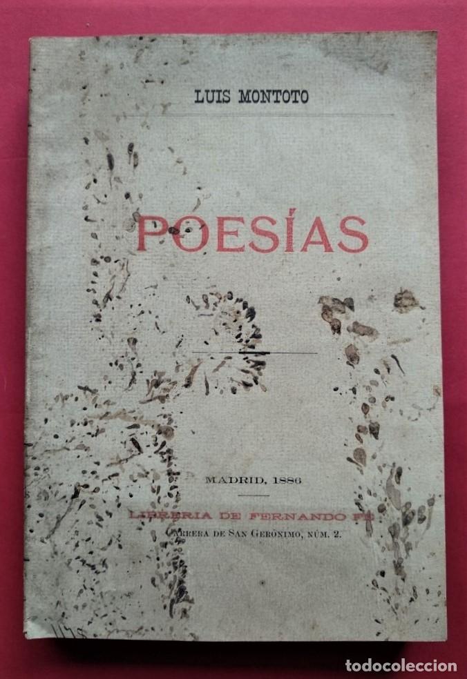 Libros: Poes&iacute;as. - Montoto, Luis. - Foto 1
