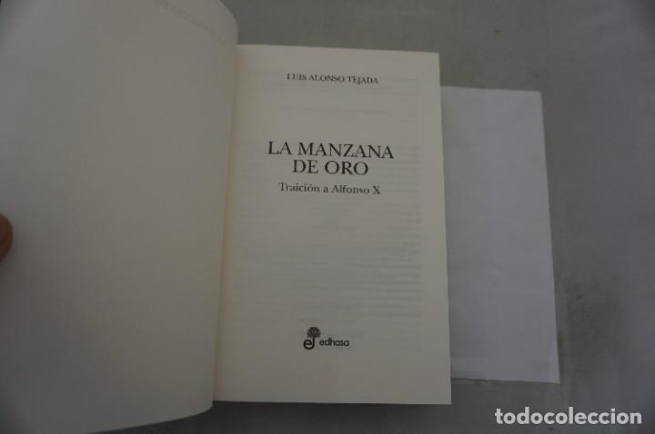 Libros: 7F/ LUIS ALFONSO TEJADA - LA MANZANA DE ORO / EDHASA - Foto 3