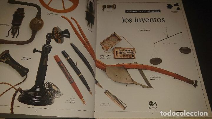 Libros: LOS INVENTOS , BIBLIOTECA VISUAL ALTEA , LEER DESCRIPCION - Foto 4