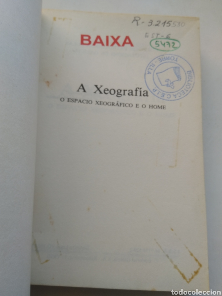 Libros: A XEOGRAFIA/AUGUSTO PEREZ ALBERTI - Foto 2