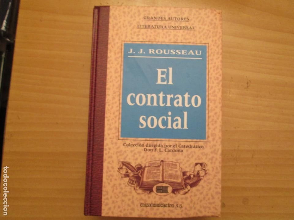 Libros: EL CONTRATO SOCIAL - Foto 1