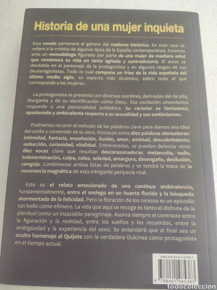 Libros: Historia de una Mujer Inquieta. Amando de Miguel - Foto 2