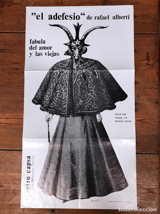 Libros: EL ADEFESIO de Rafael Alberti. F&aacute;bula del amor y las viejas. - - Foto 1