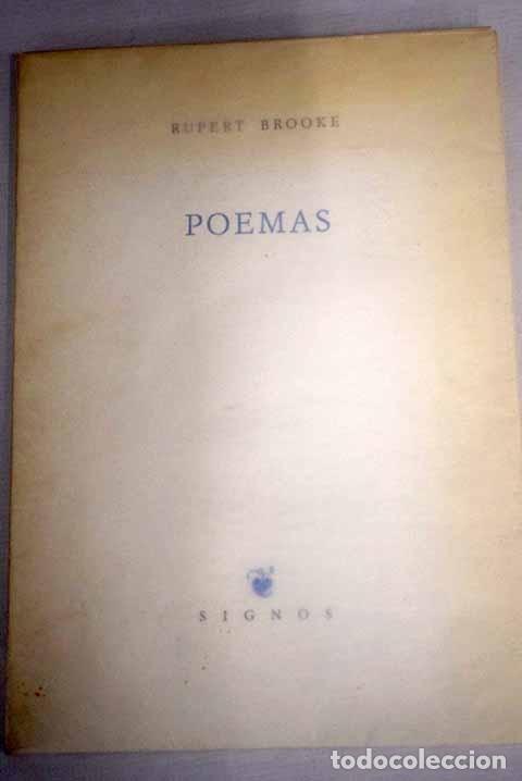 Libros: Poemas.- Brooke, Rupert - Foto 1