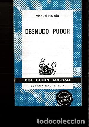 Libros: DESNUDO PUDOR - Halc&oacute;n,Manuel - Foto 1