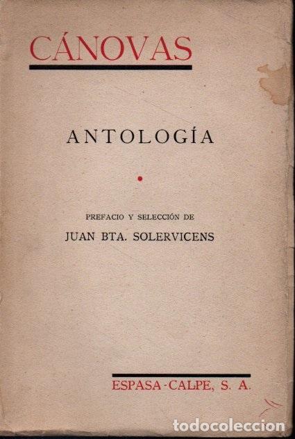 Libros: ANTOLOG&Iacute;A. - C&Aacute;NOVAS DEL CASTILLO. - Foto 1
