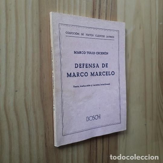 Libros: DEFENSA DE MARCO MARCELO - MARCO TULIO CICER&Oacute;N - Foto 1