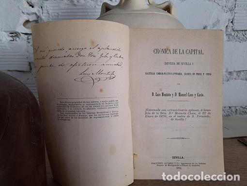 Libros: Cr&oacute;nica de la Capital. Revista de Sevilla. gacetilla c&oacute;mico-pol&iacute;tico-literaria, escrita en prosa y e