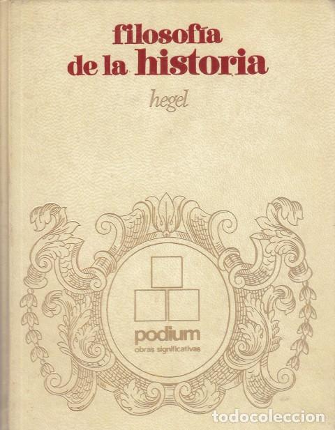 Libros: FILOSOF&Iacute;A DE LA HISTORIA - HEGEL - Foto 1