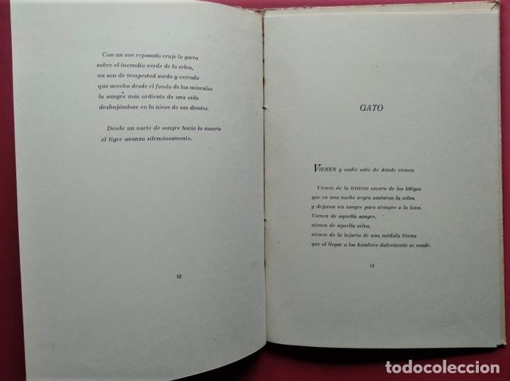 Libros: LOS ANIMALES (Poes&iacute;a) - HIDALGO, Jos&eacute; Luis. - Foto 3