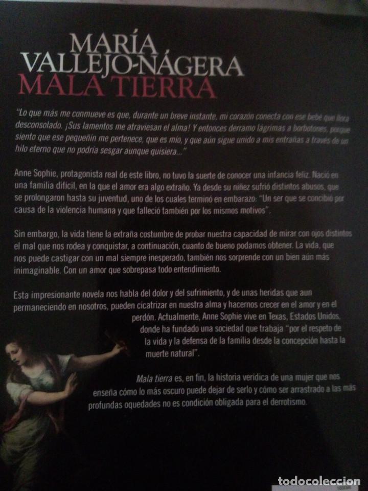 Libros: MALA TIERRA. Mar&iacute;a Vallejo-N&aacute;gera. - Foto 2