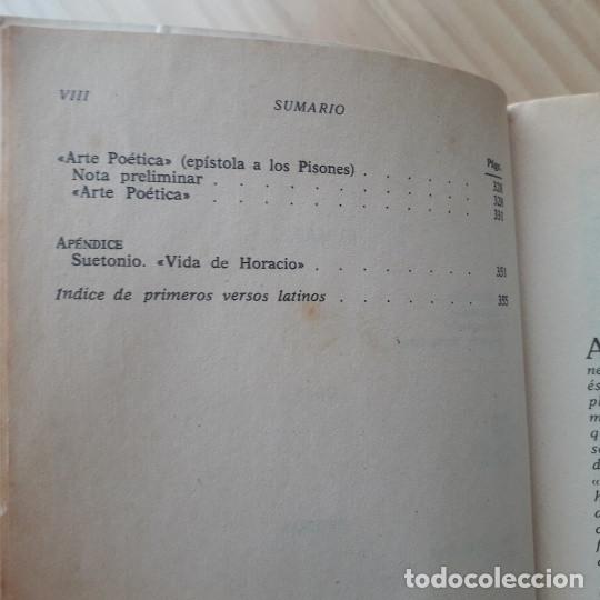 Libros: OBRAS COMPLETAS - HORACIO (PLANETA 1986) - Foto 4