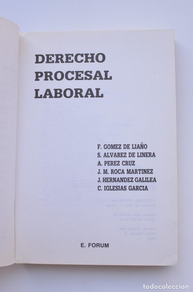 Libros: Derecho procesal laboral - AUTORES&nbsp; VARIOS - Foto 2